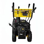 Снегоуборщик бензиновый Huter SGC 8000, двухступенчатый, металлический шнек, 8000 Вт