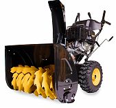 Снегоуборщик бензиновый Champion ST1376E, двухступенчатый, металлический шнек, 9600 Вт