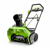 Снегоуборщик аккумуляторный Greenworks GD40SB 40В 1акк 4Ah+з.у. 2600607
