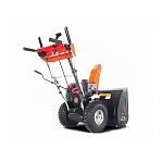 Снегоуборщик бензиновый Yard Fox Basic 6152E, двухступенчатый, металлический шнек, 4000 Вт