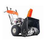 Снегоуборщик бензиновый Yard Fox Basic 6152E, двухступенчатый, металлический шнек, 4000 Вт