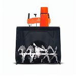 Снегоуборщик бензиновый Yard Fox Basic 6152E, двухступенчатый, металлический шнек, 4000 Вт