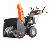 Снегоуборщик бензиновый Yard Fox Optima 6151E, двухступенчатый, металлический шнек, 4400 Вт