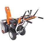Снегоуборщик бензиновый Yard Fox Pro 7154E, двухступенчатый, металлический шнек, 6200 Вт