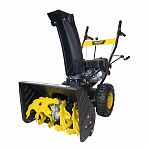 Снегоуборщик бензиновый Huter SGC 4.0 Snow Track, двухступенчатый, металлический шнек, 5150 Вт