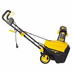 Снегоуборщик электрический Huter SGC 2300E(2000Е), одноступенчатый, шнек резина, 2300 Вт