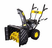 Снегоуборщик бензиновый Huter SGC 4100W, двухступенчатый, металлический шнек, 4100 Вт