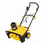 Снегоуборщик электрический Huter SGC 2500 EL, одноступенчатый, шнек резина и пластик, 2500 Вт