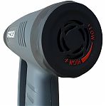 Фен строительный KROSS KSW2000, 380 л/мин, 3 насадки, 2000 Вт