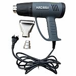 Фен строительный KROSS KSW2000, 380 л/мин, 3 насадки, 2000 Вт