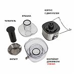 Соковыжималка электрическая Supra JES-2010 V0027985, центробежная, 850 Вт, серебристая