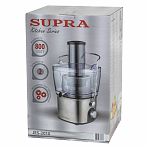 Соковыжималка электрическая Supra JES-2010 V0027985, центробежная, 850 Вт, серебристая