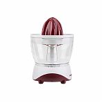 Соковыжималка для цитрусовых Scarlett SC-JE50C06, 25 Вт, 700 мл, цвет белый с красным