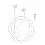 Наушники внутриканальные Hoco M101 с микрофоном Type-C (m), белый