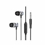 Наушники внутриканальные Hoco M106 с микрофоном, черный