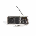 Радиоприемник Сигнал РП-226BT USB, microSD, пластик, черный с серебристым