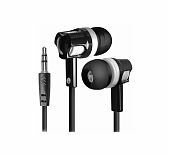 Наушники внутриканальные Defender 609 Basic, вставки, цвет черный с белым, 63609