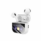 Наушники беспроводные Hoco EW82, Для прослушивания музыки, сенсорный дисплей, белые