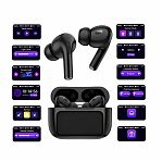 Наушники беспроводные Hoco EW79, Для прослушивания музыки, сенсорный дисплей, черные