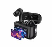 Наушники беспроводные Hoco EW79, Для прослушивания музыки, сенсорный дисплей, черные