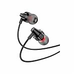 Наушники проводные Hoco M90 Type-C, с гарнитурой, внутриканальные, черные