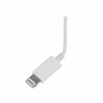 Наушники проводные Hoco L7 Plus, Bluetooth-Lightning, вкладыши, белый