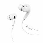 Наушники внутриканальные Hoco M1 Pro для iPhone, с микрофоном, 1.2 м, белые
