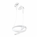 Наушники внутриканальные Hoco M1 Pro для iPhone, с микрофоном, 1.2 м, белые