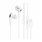 Наушники внутриканальные Hoco M1 Pro для iPhone, с микрофоном, 1.2 м, белые