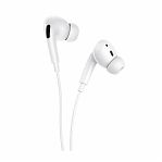Наушники внутриканальные Hoco M1 Pro для iPhone, с микрофоном, 1.2 м, белые