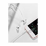 Наушники проводные Hoco M101, внутриканальные, регулятор громкости, белые