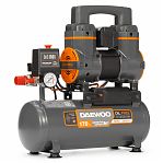Компрессор безмасляный Daewoo DAC 180S, 1.3 кВт, ресивер 8 л, 170 л/мин