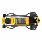 Домкрат подкатной Denzel 51250 гидравлический 3 т, профессиональный, высота 75-500 мм