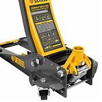 Домкрат подкатной Denzel 51250 гидравлический 3 т, профессиональный, высота 75-500 мм