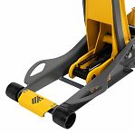 Домкрат подкатной Denzel 51250 гидравлический 3 т, профессиональный, высота 75-500 мм