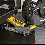 Домкрат подкатной Denzel  51251 гидравлический 3.8 т, профессиональный, высота 110-580 мм