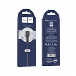 Кабель Hoco X20 USB - Lightning 2 м, 2 A, ПВХ оплетка, черный