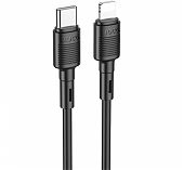 Кабель Hoco X83 для iPhone 1 м, черный