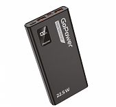 Внешний аккумулятор GoPower PB03-10 10000 mAh, 3.0 A, 22.5 W, 2USB/Type-C черный (1/50)