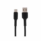 Кабель GoPower GP21T USB (m)-Type-C (m) 3.0 A, 27 W, силикон, черный