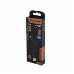 Кабель GoPower GP21T USB (m)-Type-C (m) 3.0 A, 27 W, силикон, черный