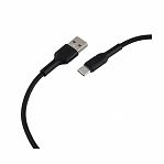 Кабель GoPower GP21T USB (m)-Type-C (m) 3.0 A, 27 W, силикон, черный