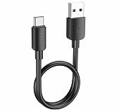Шнур Hoco USB - Type-C X96 Hyper, 27 Вт, 3.0А Для быстрой зарядки, черный