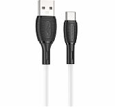 Шнур Borofone BX86 для Type-C - Type-C Для быстрой зарядки, 1 м, 3.0A, 60 Вт, чёрный
