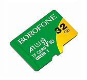 Флеш-карта micro Borofone 21/10WDY03TLT, Class 10, A1, HC I, V10, 32GB