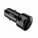 Блок зарядный автомобильный Hoco Z42 USB, Type-C, 20 Вт, 3 А, черный