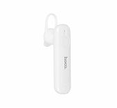 Гарнитура Bluetooth беспроводная Hoco Е63 с индикатором заряда, белая
