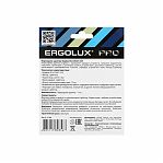 Переходник звук+зарядка Ergolux ELX-CSA01-C01 Lightning 3.5 мм, блистер, белый с серебром