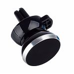 Держатель автомобильный GoPower GPA05 в воздуховод, магнитный на шарнире, черный