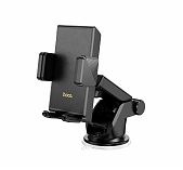 Держатель для телефона автомобильный Hoco H49 на панель приборов или лобовое стекло, универсальный, черный